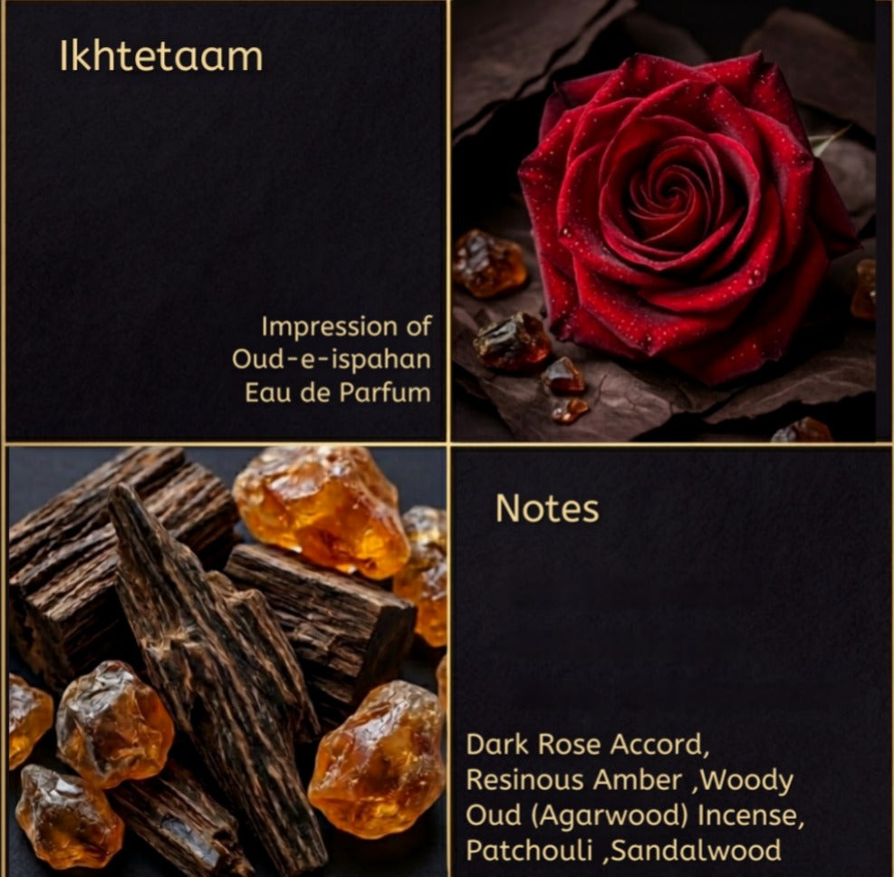Ikhtetaam 60ml - Inspired by Oud Ispahan
