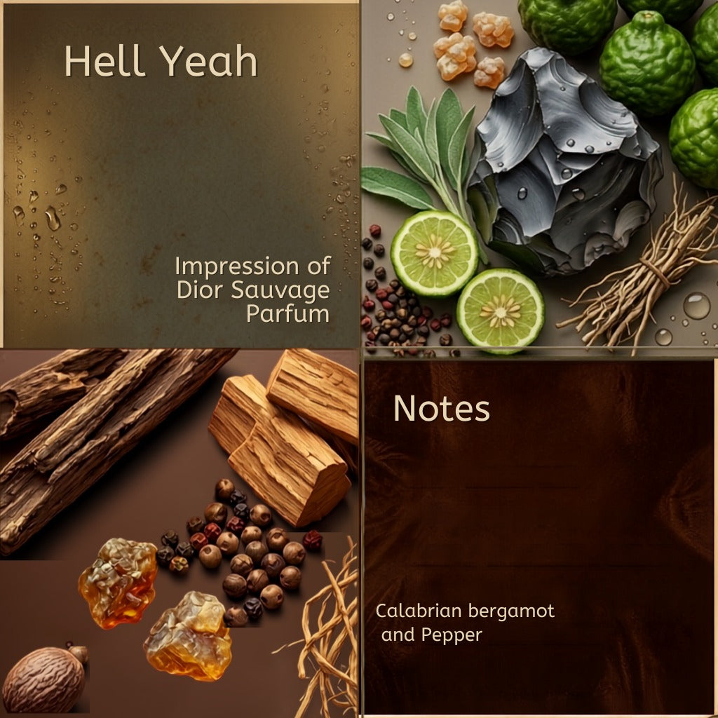 Hell Yeah 60ml - Inspired by Dior Sauvage