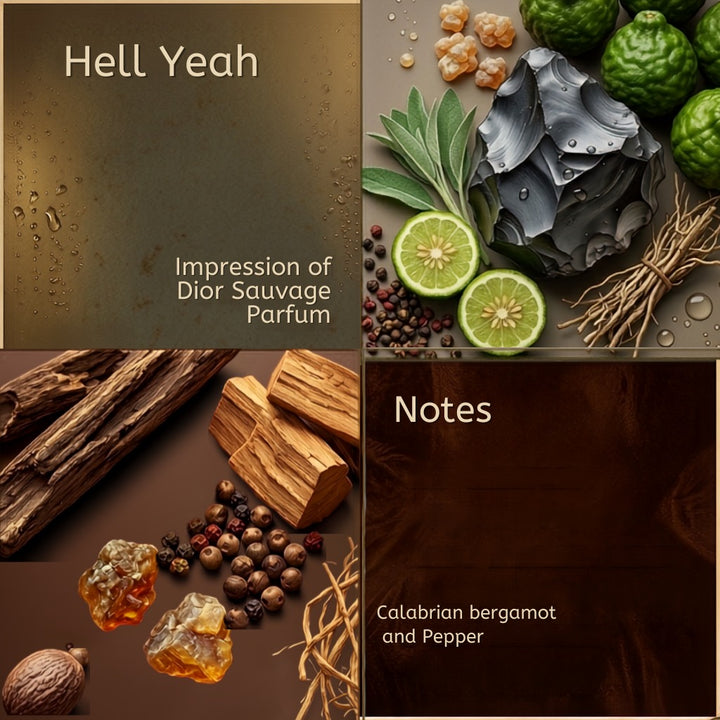 Hell Yeah 60ml - Inspired by Dior Sauvage